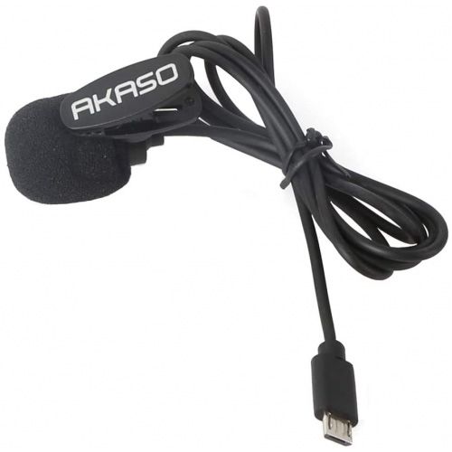 Akaso External Microphone 01962 For EK7000 Pro, Brave 7 LE, Brave 4/4 Pro Micro USB