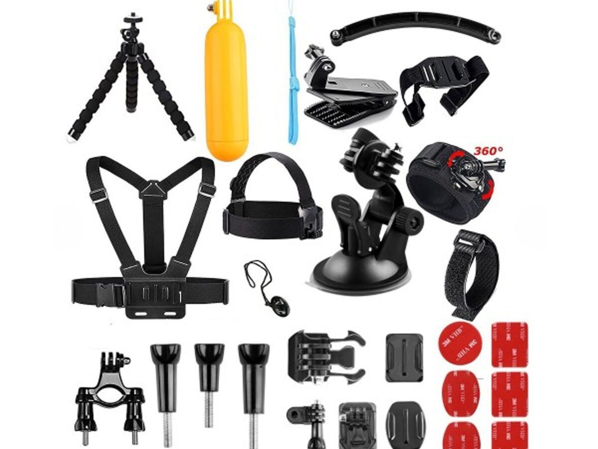 Akaso 42 in 1 Outdoor Action Camera Accessories Kit