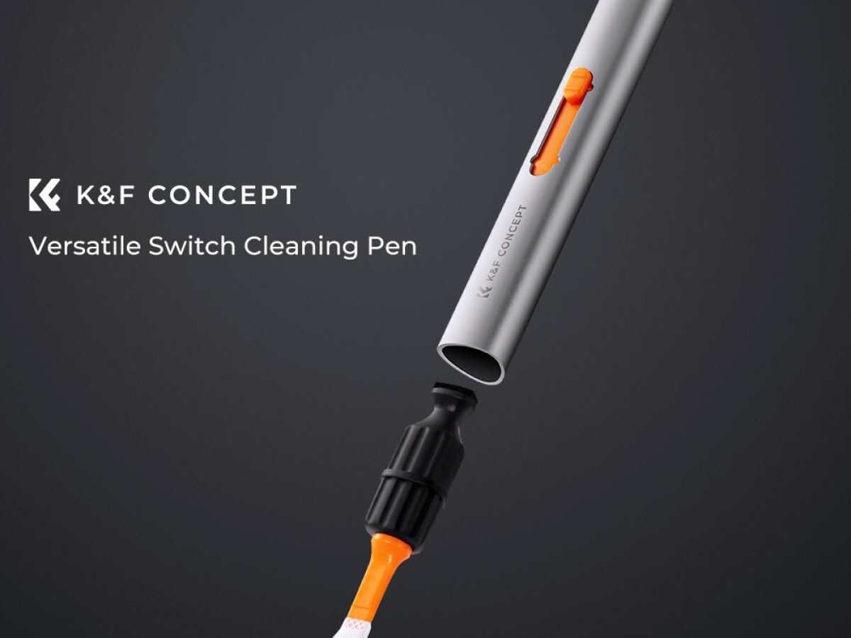Alternative view of K&F Concept Replaceable Cleaning Pen Set (Cleaning Pen + Silicone Head + APS-C Cleaning Stick*6) SKU.1899