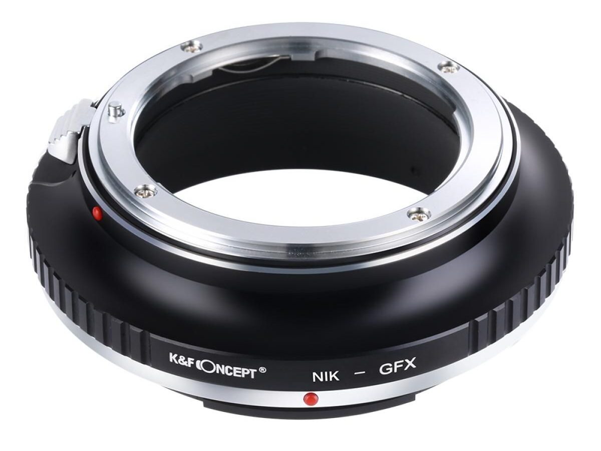 K&F Concept  KF06.351 Nikon AI, AI S, F Lenses to GFX Camera Mount KF06.351