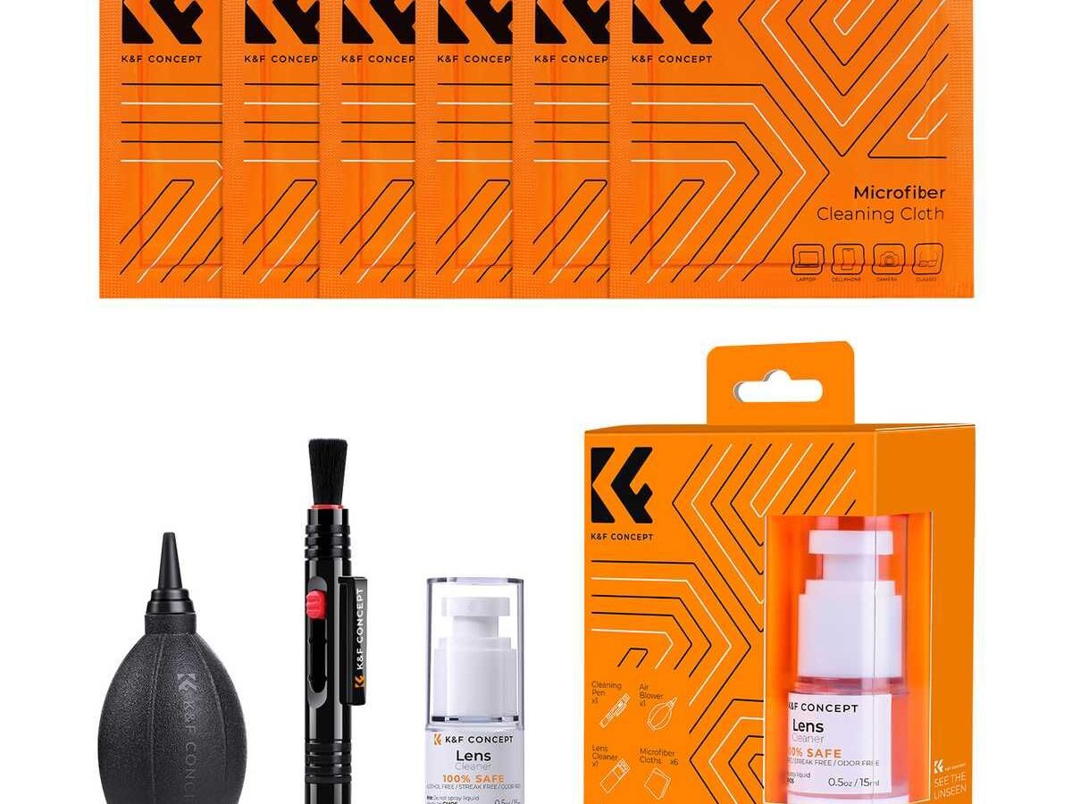 K&F Concept 4 in 1 Cleaning Kit for Lens and Camera (SKU.1618)