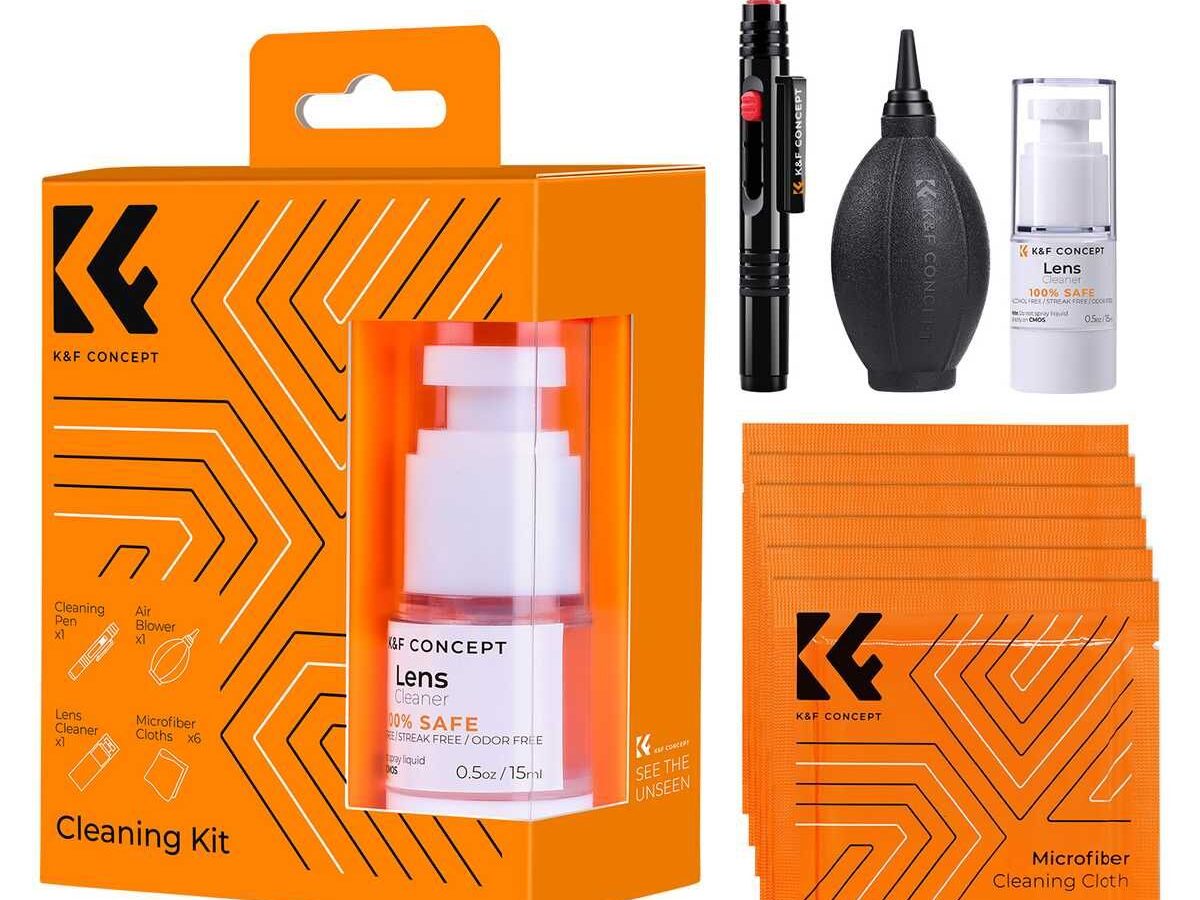 Alternative view of K&F Concept 4 in 1 Cleaning Kit for Lens and Camera (SKU.1618)