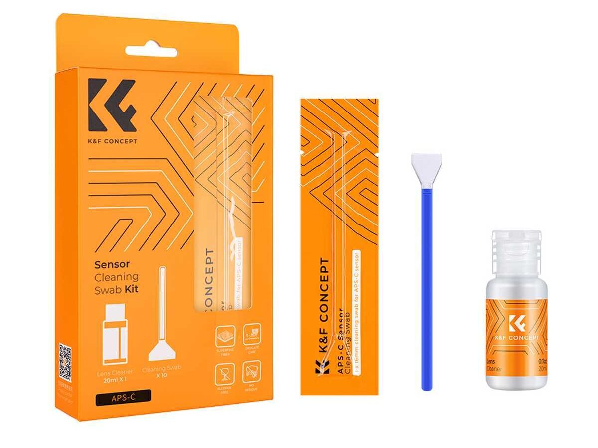 K&F Concept 16mm Sensor Cleaning Kit for Digital Cameras with APS-C Sensor (SKU.1616)