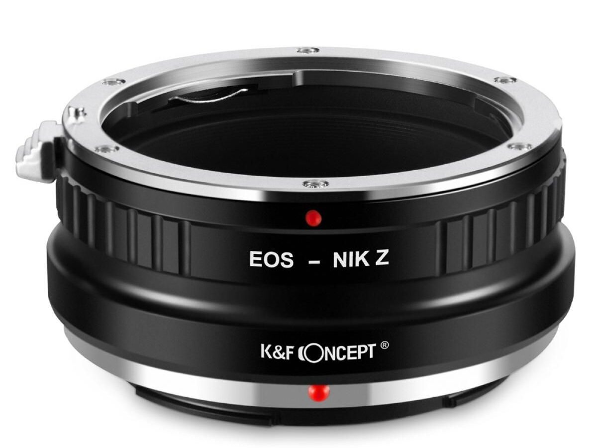 Alternative view of K&F Concept  Canon EF Mount Lens to Nikon Z Camera Mount Adapter KF06.367