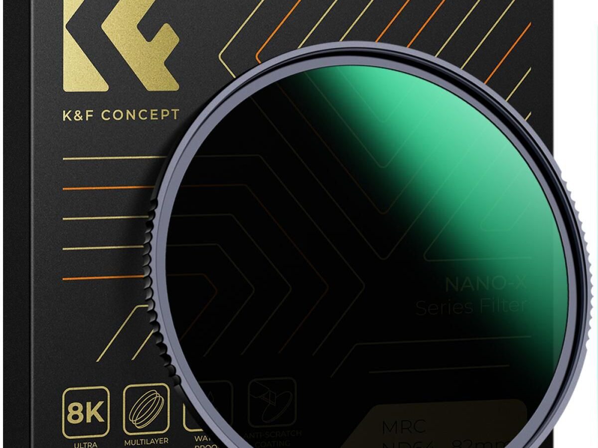 K&F Concept 49mm Nano-X ,Green Coated, Multi-Coated, Waterproof  ND64 Filter