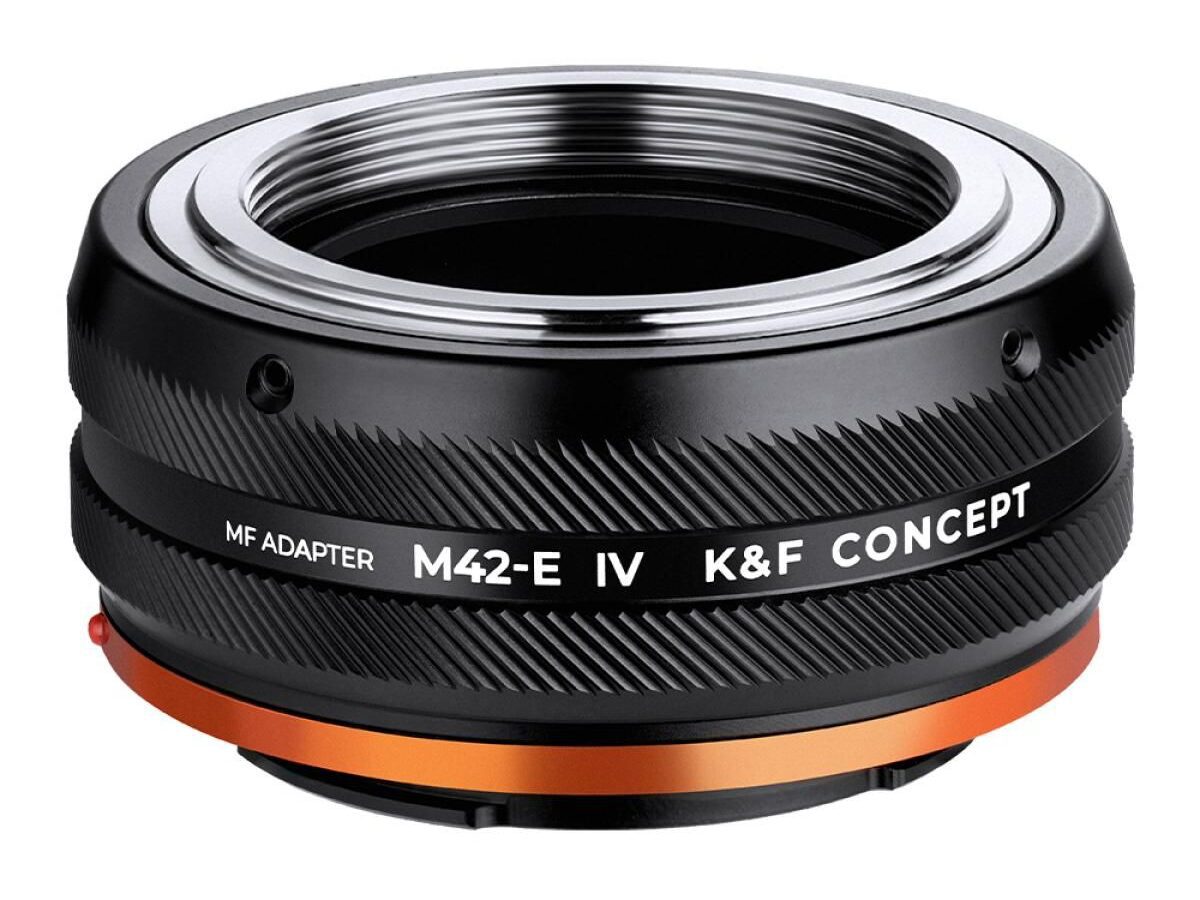 K&F Concept M42 Lens to Sony E Camera Mount Adapter, Manual Focus (KF06.498)