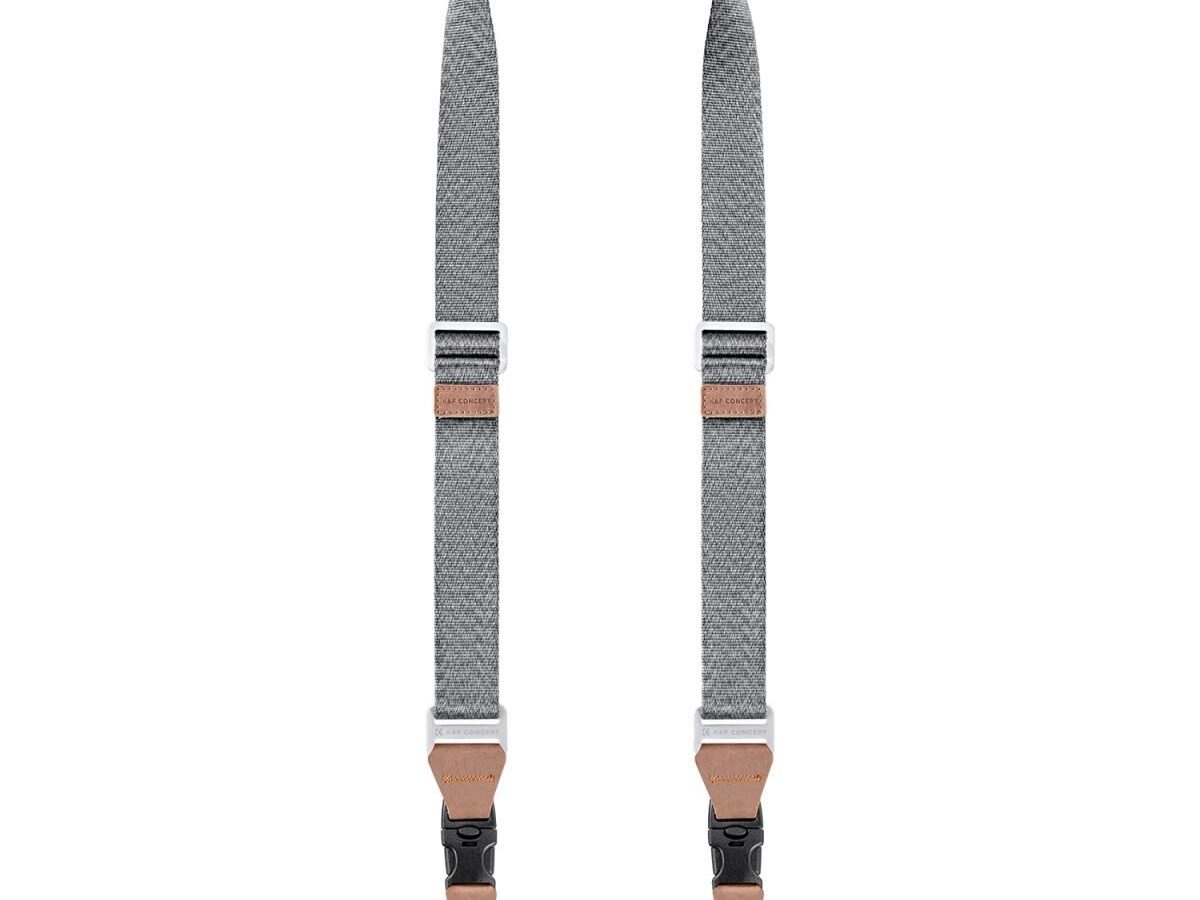 K&F Concept KF13.115 Camera Neck Strap with Quick Release Grey