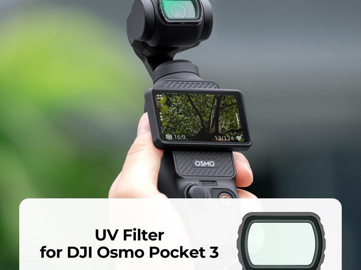 Alternative view of K&F Concept (KF01.2534) Magnetic UV Filter for DJI Osmo Pocket 3