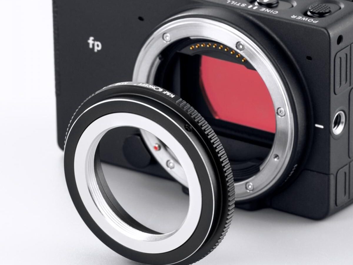 Alternative view of K&F Concept M39 Lens to L Camera Mount Adapter (KF06.478)