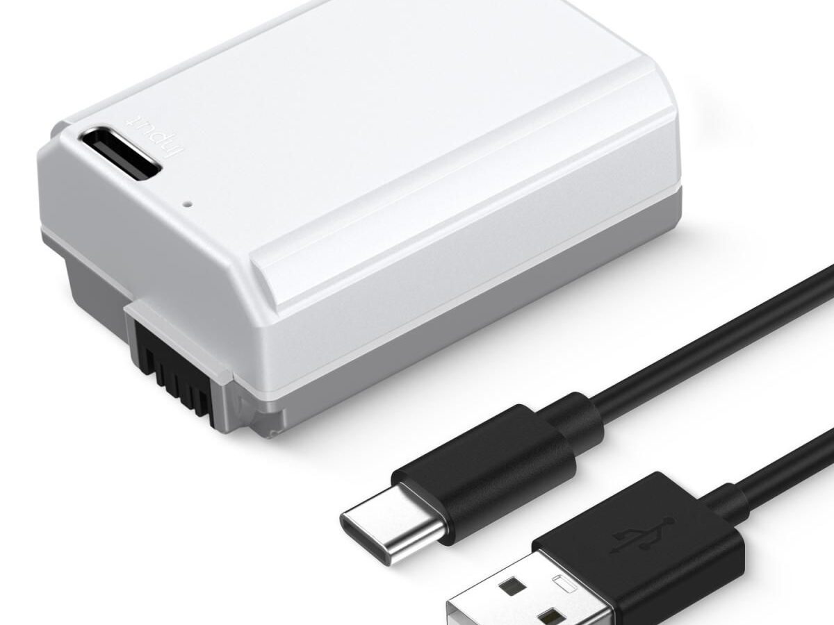 K&F Concept NP-FW50 1100mAh Battery With Type-C Fast Charging, Compatible with Sony (KF28.0026)