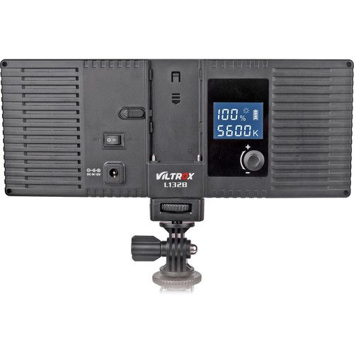 Alternative view of Viltrox L132B On-Camera Daylight LED Light με LCD Οθόνη