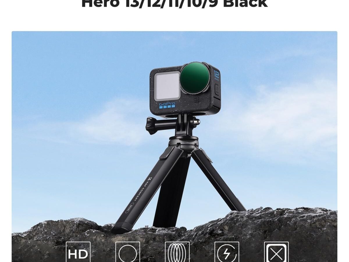Alternative view of K&F Concept KF01.1870 Variable ND2-32 Filter Για GoPro Hero 13/12/11/10/9