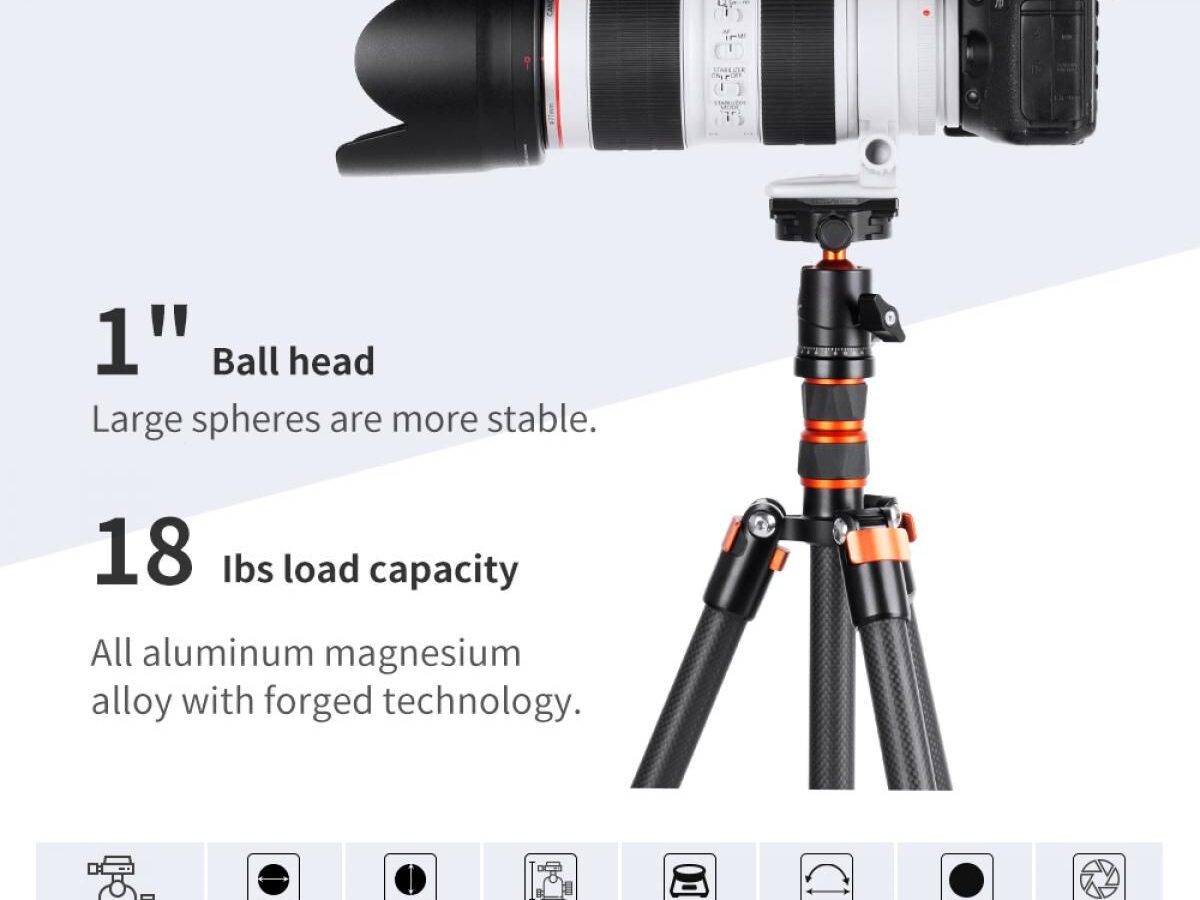 Alternative view of K&F Concept BH-25 Ball Head KF31.029V3