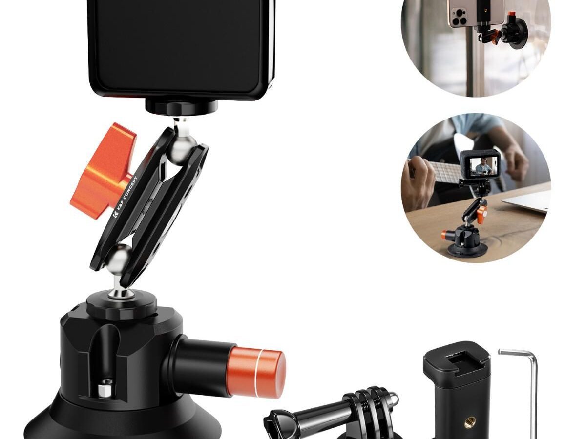 K&F Concept MS44 Βεντούζα 3" με Magic Arm (KF31.135)