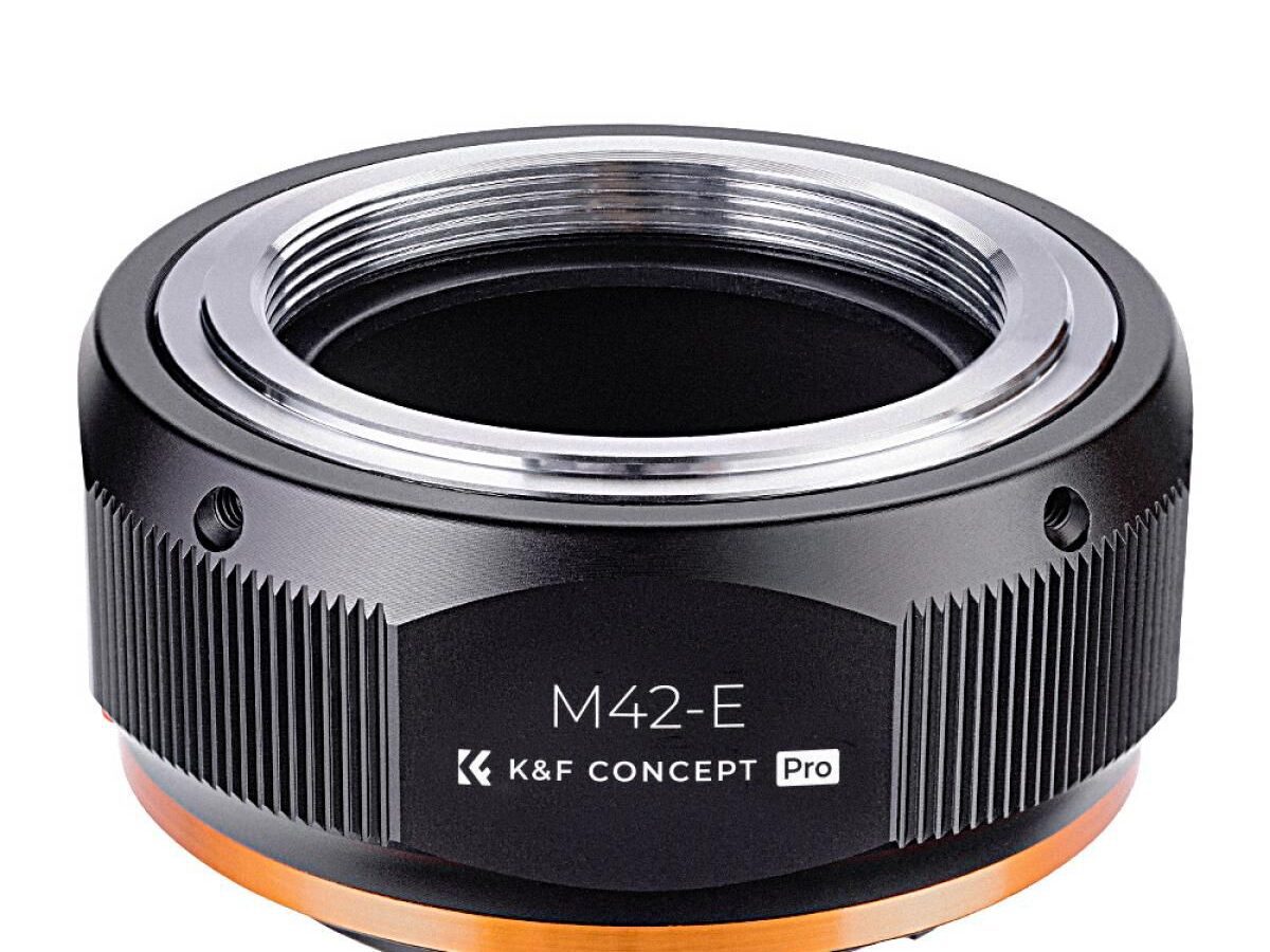 K&F Concept M42 Lens to Sony E Camera Mount Adapter, Manual Focus (KF06.435)