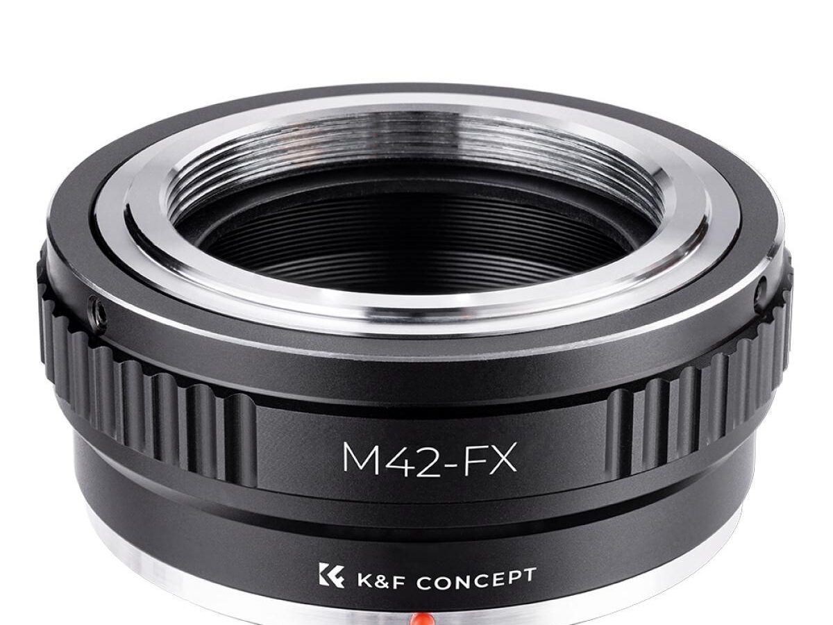 K&F Concept M42 Lens to Fujifilm FX Camera Mount Adapter, Manual Focus (KF06.058)