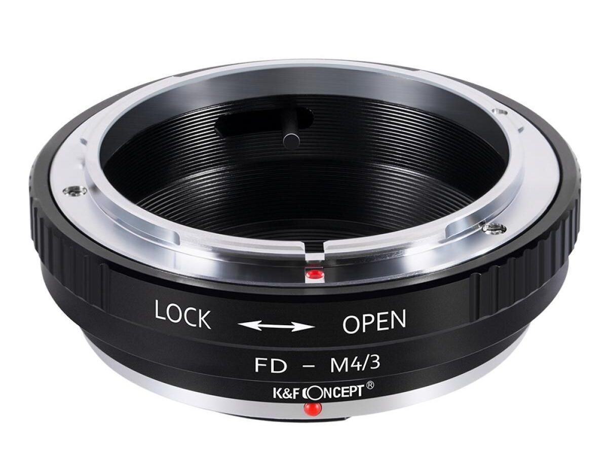 K&F Concept Canon FD Lens to M4/3 Camera Mount Adapter, Manual focus (KF06.091)