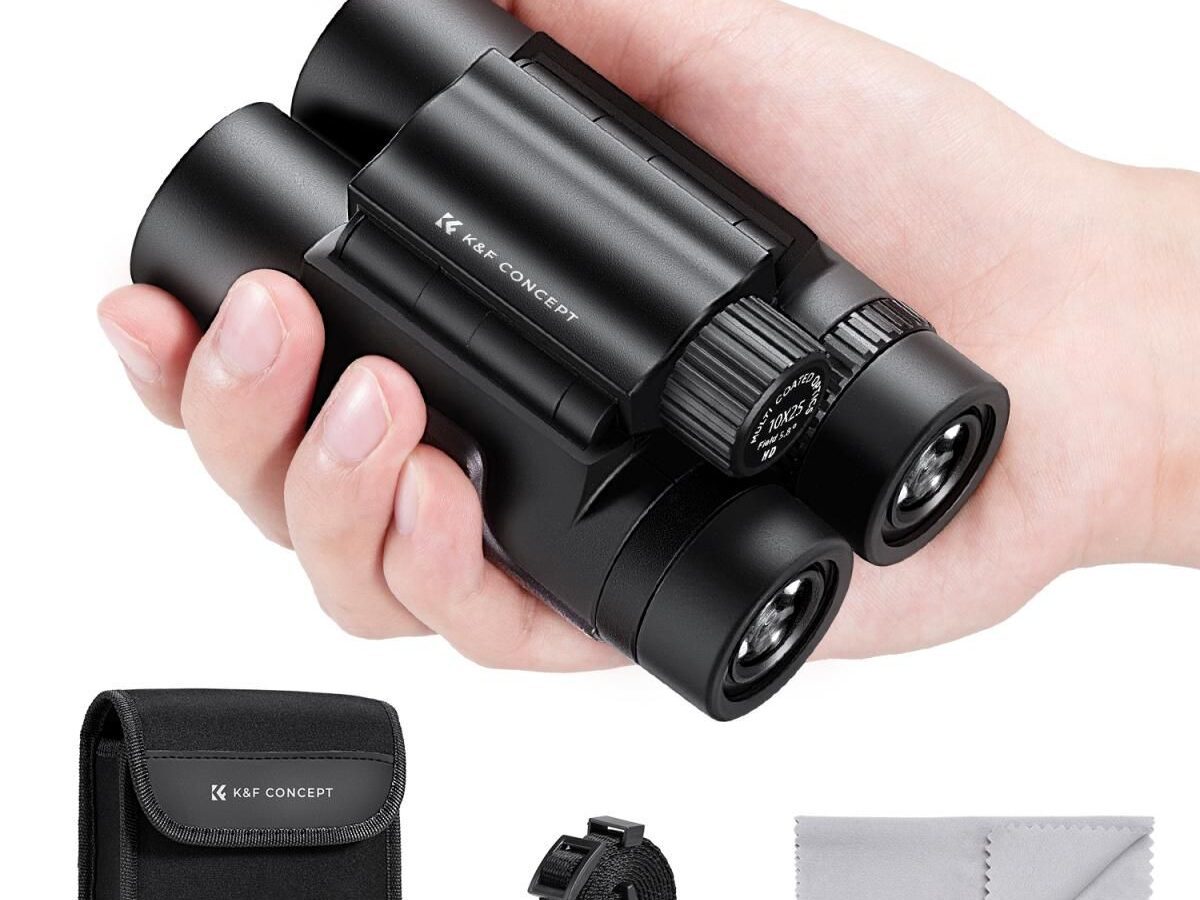 K&F Concept KF33.070 10x25 Compact Κιάλια Αδιάβροχα IP65 | Πρίσμα BAK4 | FMC