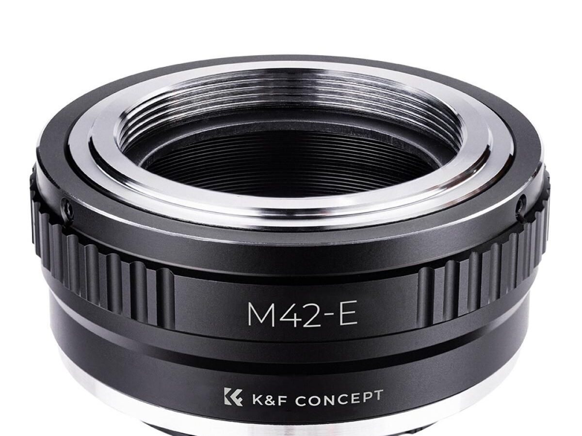 K&F Concept M42 Lens to Sony E Camera Mount Adapter, Manual Focus (KF06.067)