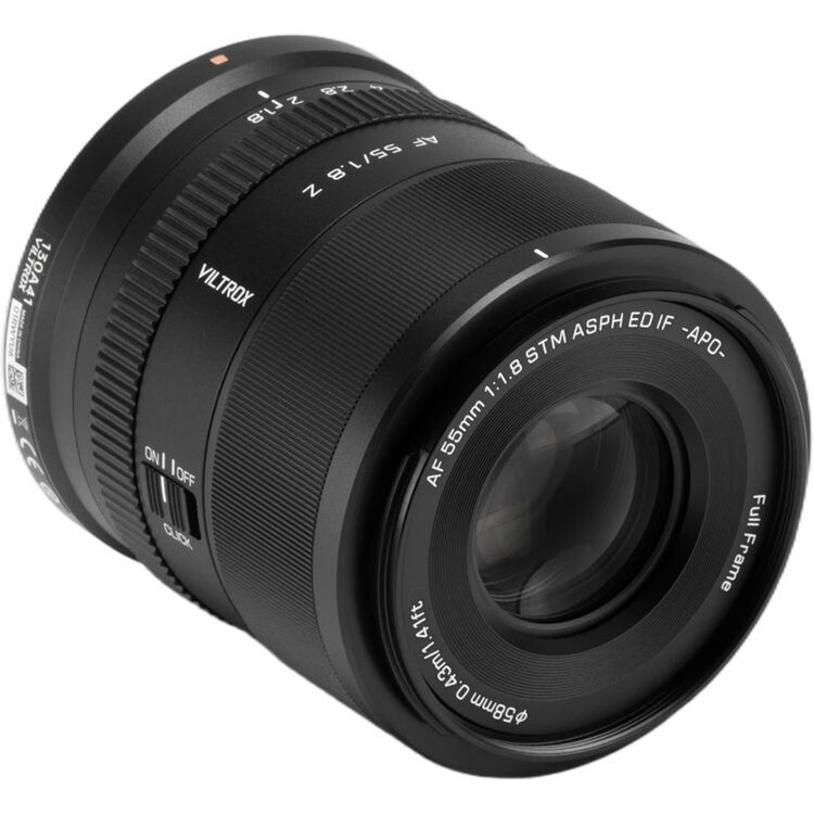 Alternative view of Viltrox AF 55mm f/1.8 EVO Lens για Nikon Ζ