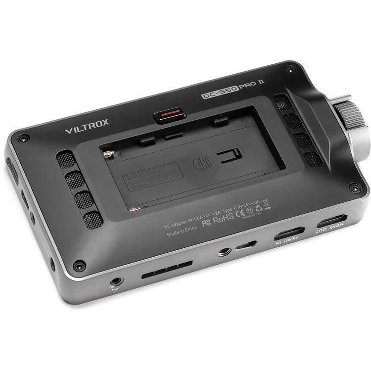 Alternative view of Viltrox DC-550 PRO II 5.5" Full HD HDMI On-Camera Monitor With Touchscreen and 4K Support