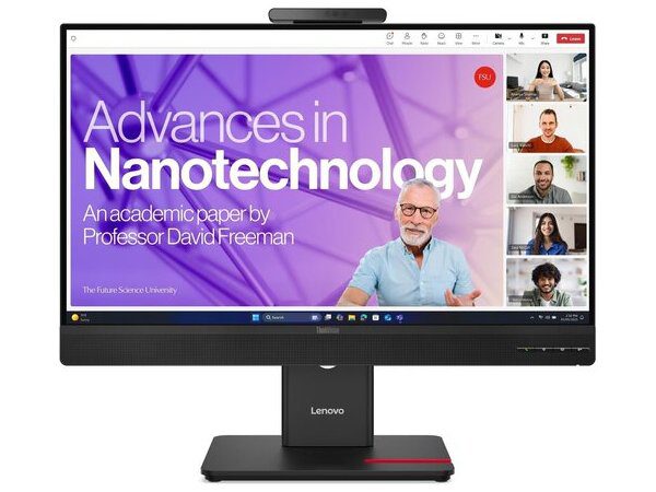 LENOVO Monitor ThinkVision T24-4v 23.8'' FHD IPS, HDMi, Display Port,USB-C,VGA, Height adjustable,Camera,Speakers, 3YearsW