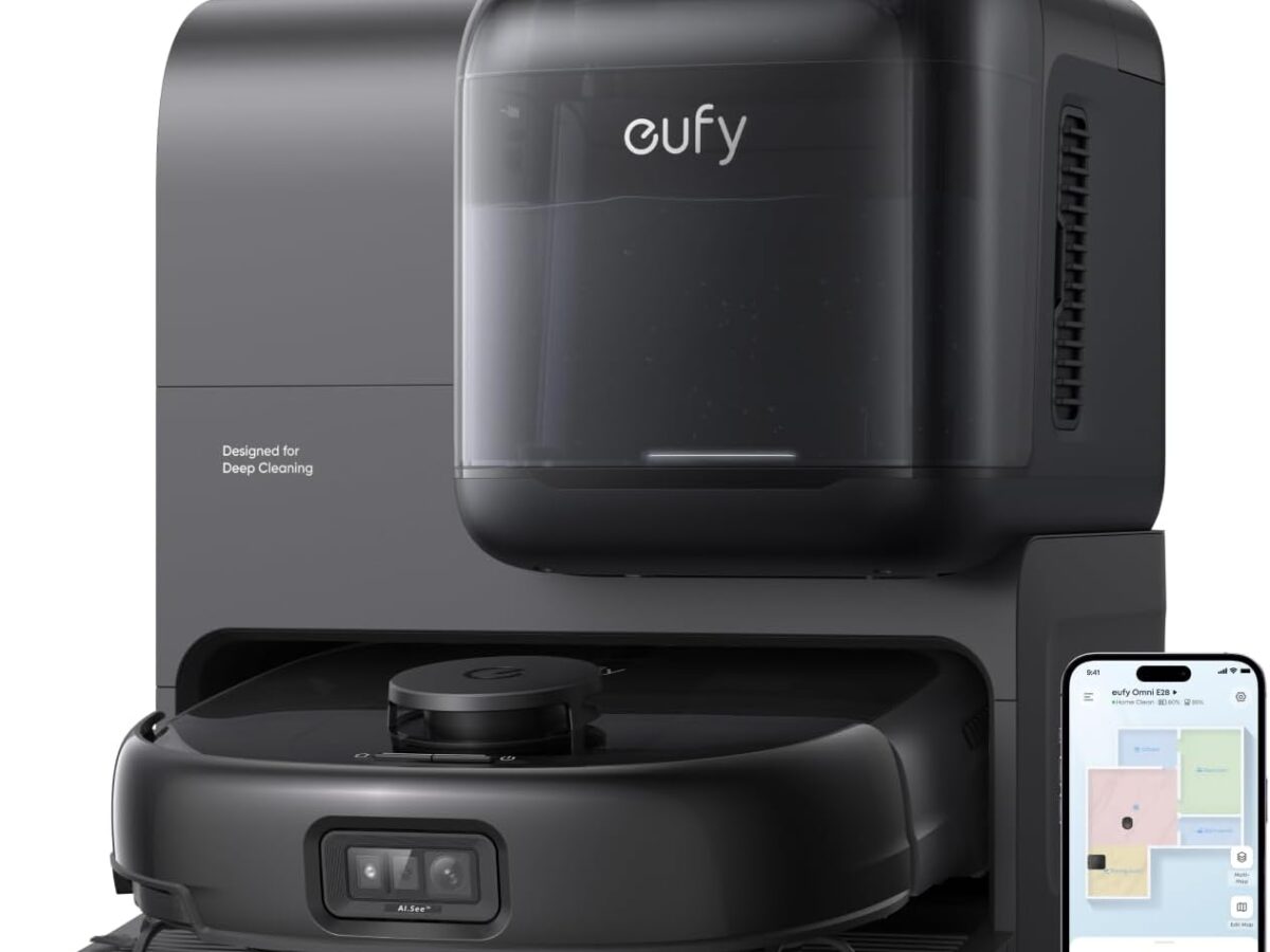 Anker Eufy Robot Vacuum Cleaner E28 Omni with Mop All-In-One