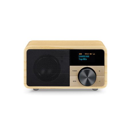 SANGEAN DDR-7 Natural Wood - Φορητό Ραδιόφωνο DAB+/FM με ξύλινη καμπίνα