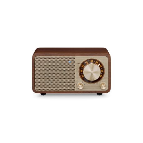 Sangean WR-7 Natural Walnut  Ραδιόφωνο Bluetooth με ξύλινη καμπίνα