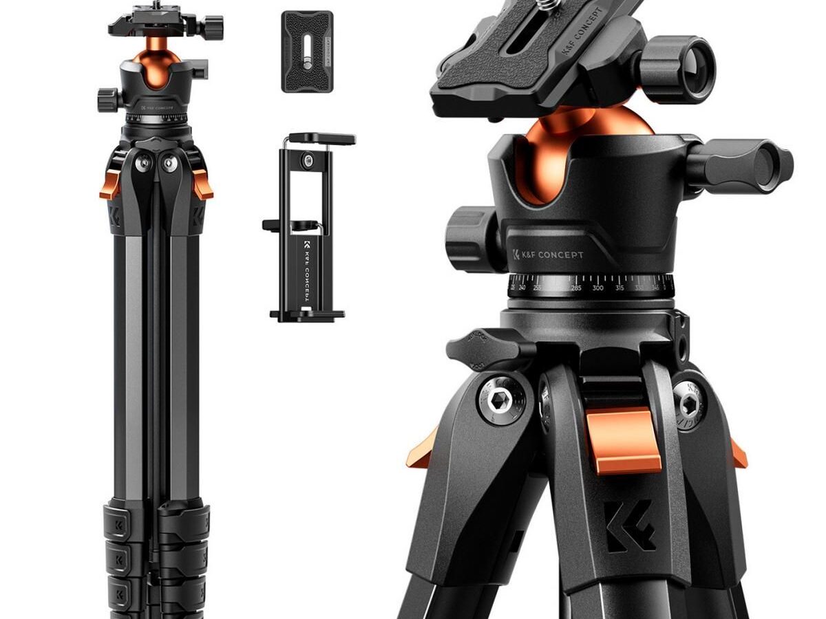 K&F Concept A305A1+BH-40 Φωτογραφικό Τρίποδο Αλουμινίου με Κεφαλή
