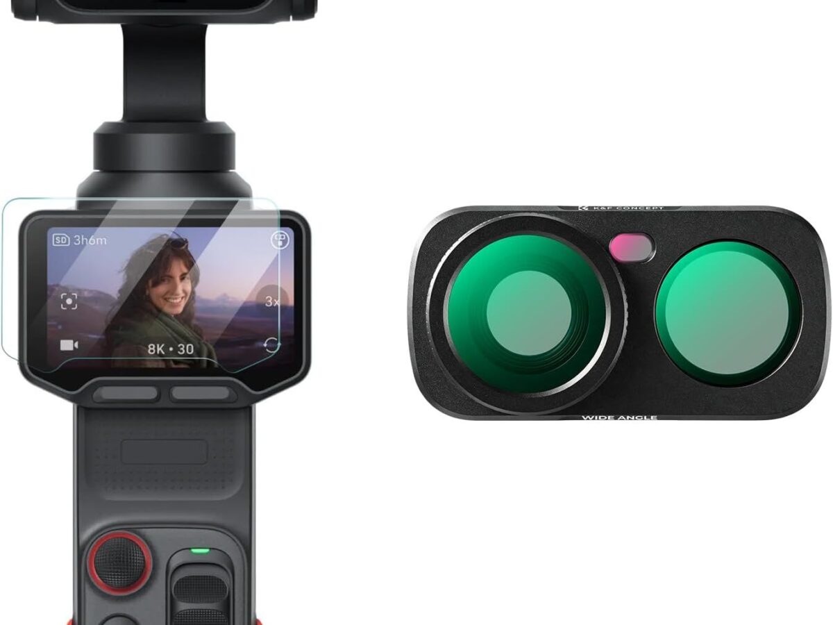 K&F Concept Magnetic Wide-Angle Filter and Screen protector for Insta360 Luna Ultra (KF0103.0508.0010)
