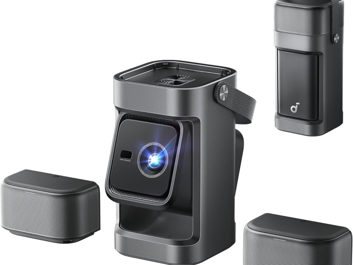 Anker Portable Projector, Nebula P1,1080P,650ANSI Lumens, 20W detachable Speakers
