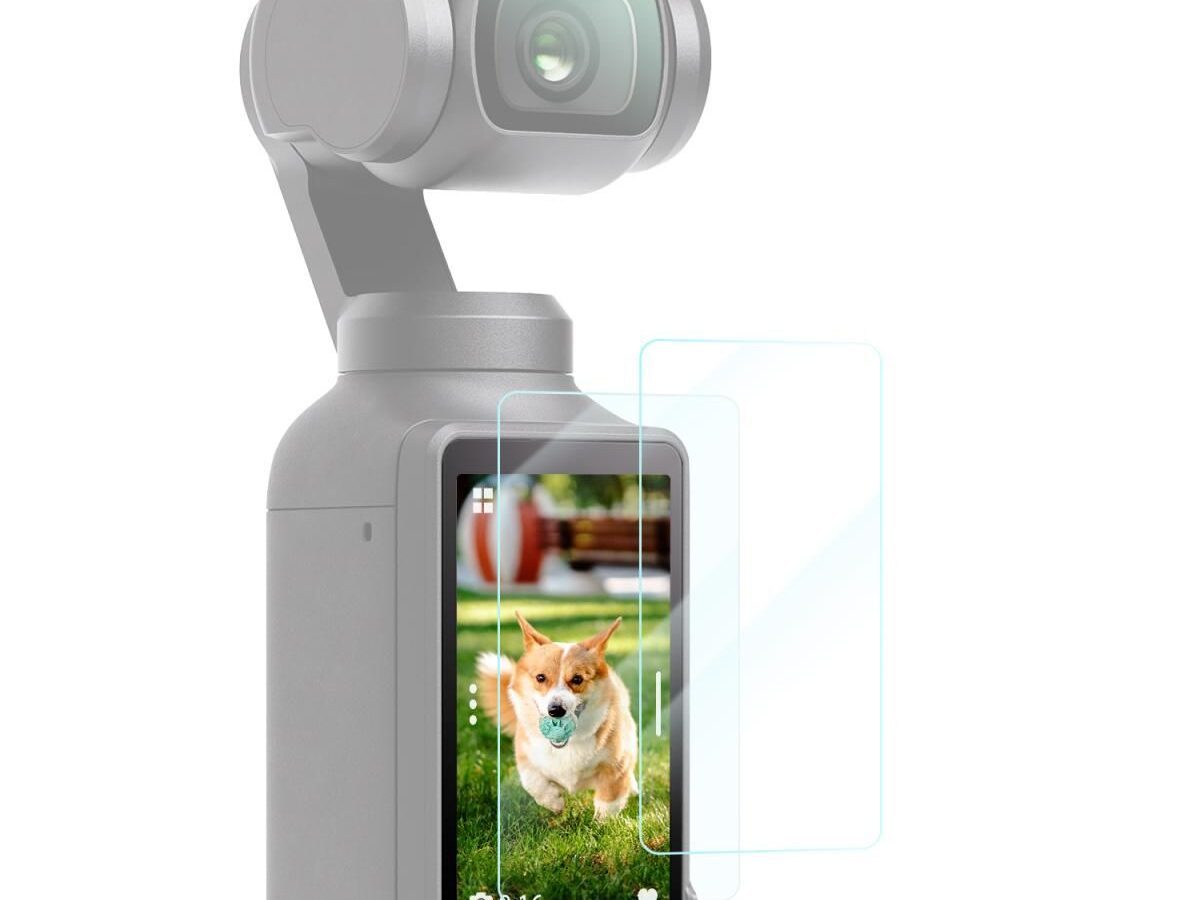 K&F Concept 2-Pack Tempered Glass 9H για Προστασία Οθόνης για DJI Osmo Pocket 4/4P/3 (KF20.0019)