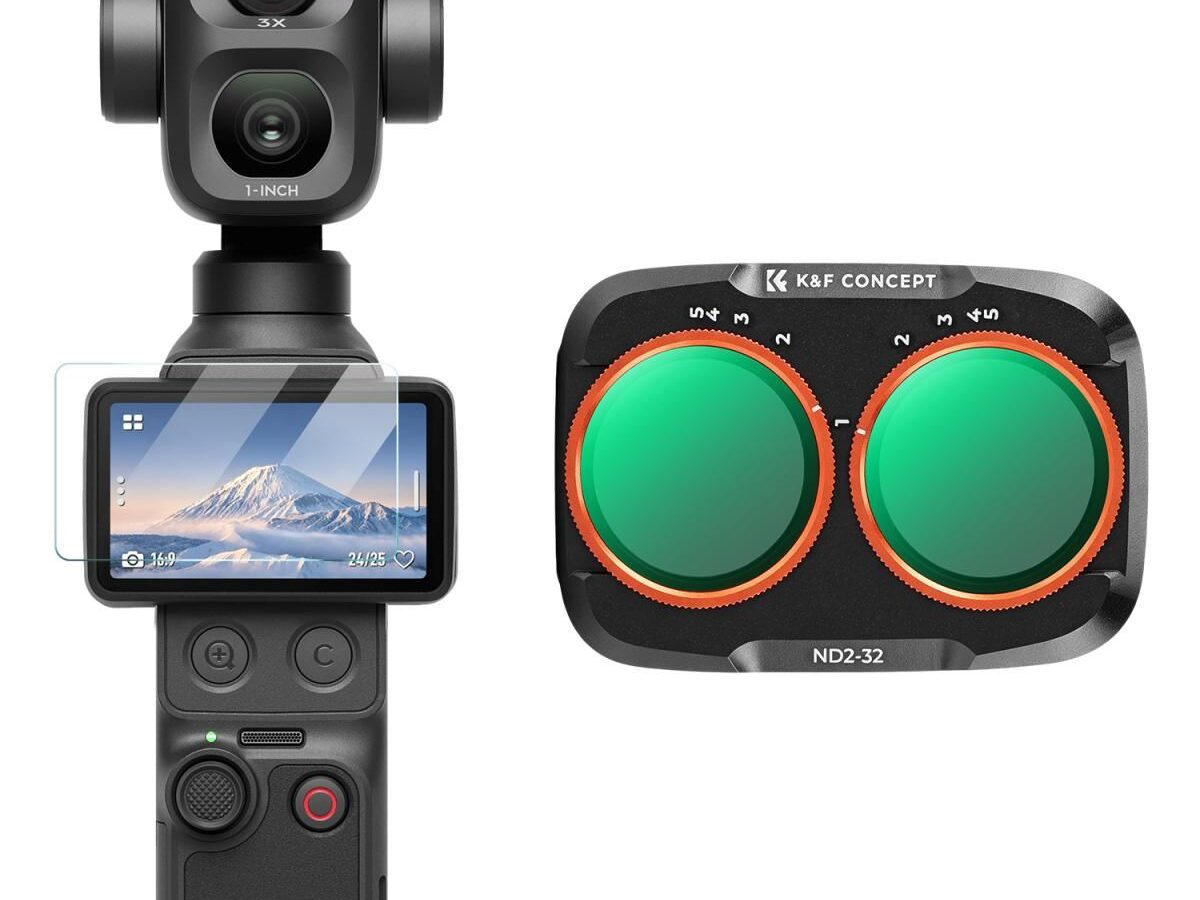 K&F Concept VND2-32 Filter για Osmo Pocket 4P/Xtra Muse2 Pro (KF0103.0202.0010)