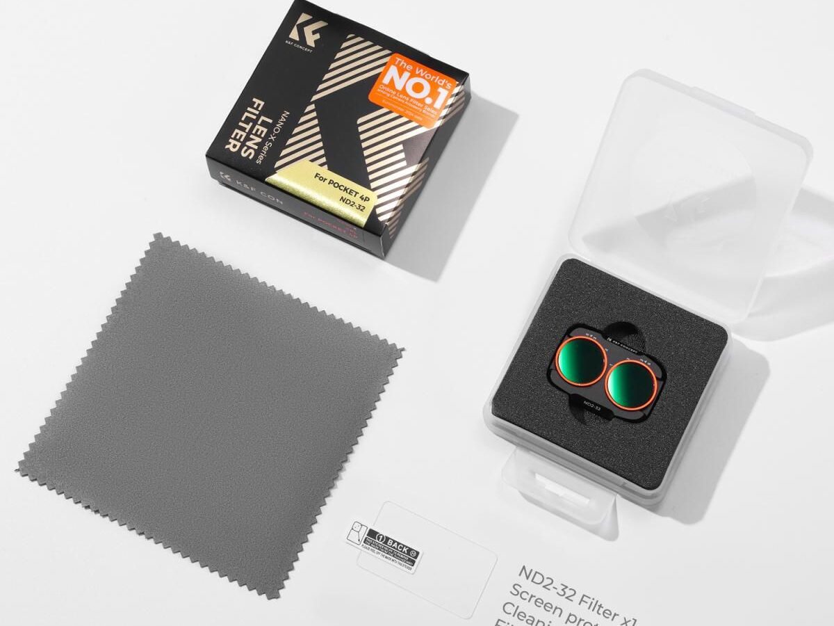 Alternative view of K&F Concept VND2-32 Filter για Osmo Pocket 4P/Xtra Muse2 Pro (KF0103.0202.0010)