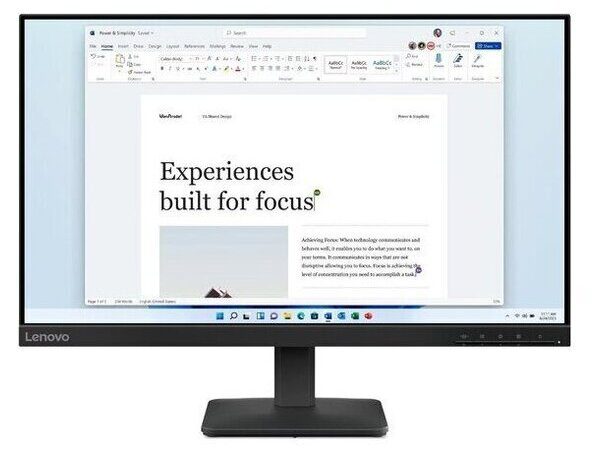 LENOVO Monitor L24-4e 23,8'' FHD IPS,HDMi, VGA, 3YearsW